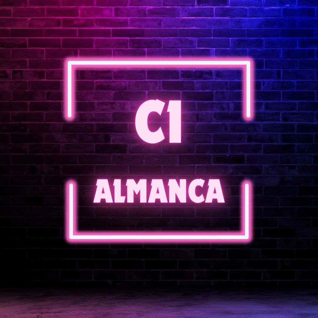 C1 Almanca Online Eğitim Grubu | 03 AĞUSTOS 2026 Başlangıçlı Yeni Dönem